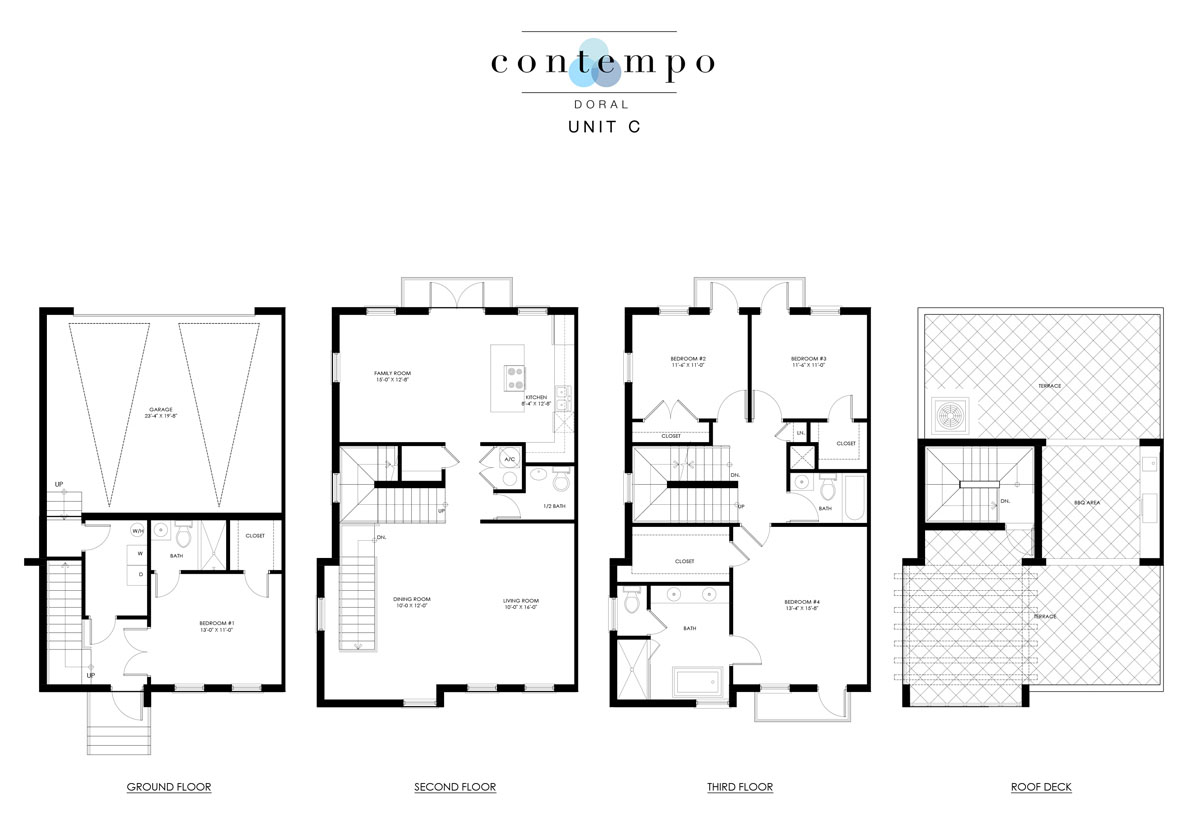 contempo doral plano de unidad C